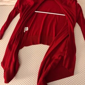 Amazon Women's Red Cardigan Sweater